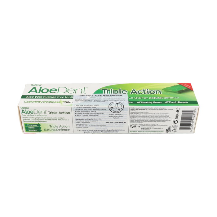 Optima Aloedent Dentífrico Triple Acción 100ml
