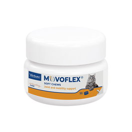 Virbac Movoflex para Gato, Suplemento Movilidad Articular, 30 Unidades Soft Chews