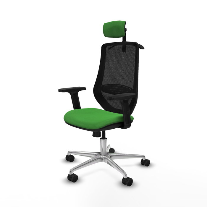 PIQUERAS Y CRESPO Silla de oficina Mardos con Mecanismo Sincro, Verde y Negro PIQUERAS Y CRESPO Silla de oficina Mardos con Mecanismo Sincro, Verde y Negro
