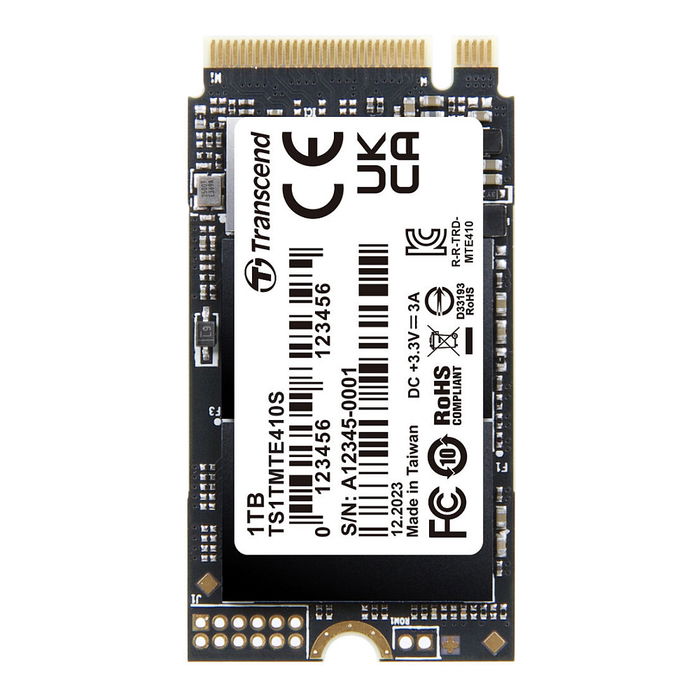 Transcend SSD 1TB M.2 2242 PCIe Gen4x4 NVMe TLC 3D NAND Transcend SSD 1TB M.2 2242 PCIe Gen4x4 NVMe TLC 3D NAND