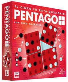 Sd games Pentago Juego de Mesa Estratégico para 2 Jugadores PEGI 8+