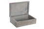 DKD Home Decor Joyero de Piedra Tallado Colección Loto Surtido de 4 Unidades