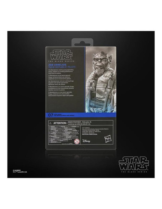 Hasbro Star Wars The Black Series Zeb Orrelios (New Republic Pilot) 15 cm Hasbro Star Wars The Black Series Zeb Orrelios (New Republic Pilot) 15 cm