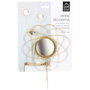 Home Deco Factory Colgador Decorativo Con Espejo Mirage Metal