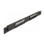 DeLOCK Panel de conexión Keystone de 19″ 12 puertos sin herramientas