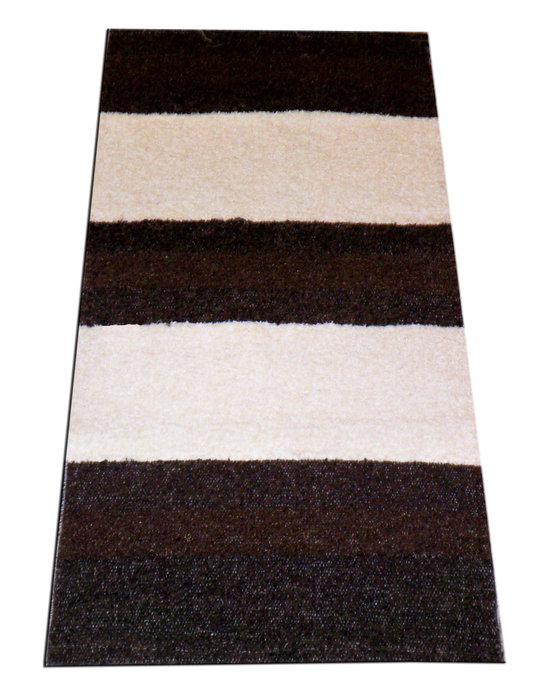 Alfombra artesana pelo normal 70% algodón 60x120 Crudo Chocola Alfombra artesana pelo normal 70% algodón 60x120 Crudo Chocola