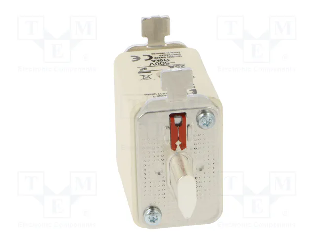 ETI POLAM Fusible de cartucho NH00 25A 500VAC ETI POLAM Fusible de cartucho NH00 25A 500VAC