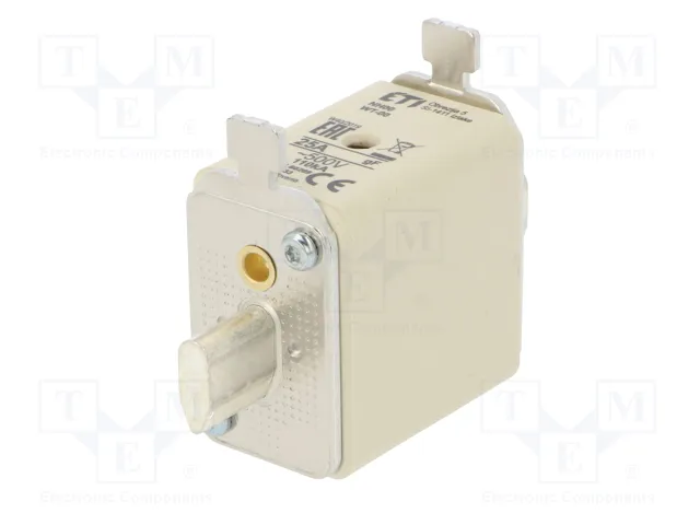 ETI POLAM Fusible de cartucho NH00 25A 500VAC ETI POLAM Fusible de cartucho NH00 25A 500VAC