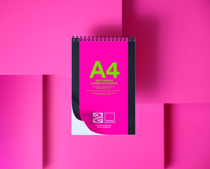 Talens | Pantone Cuaderno de bocetos A4 (21 x 29,7 cm), 30 hojas