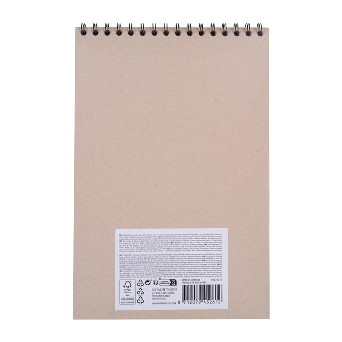Talens | Pantone Cuaderno de bocetos A4 (21 x 29,7 cm), 30 hojas