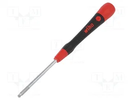 WIHA Destornillador de precisión PicoFinish® Allen esférica HEX 1/8 de 60 mm