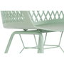 DKD Home Decor Silla PP Metal Verde