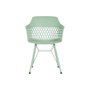 DKD Home Decor Silla PP Metal Verde