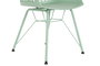 DKD Home Decor Silla Shenglong 3 Scandi Urban Verde PP Metal 57x57x80.5 cm