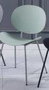 DKD Home Decor Silla PP Metal Verde