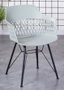 DKD Home Decor Silla PP Metal Verde