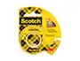Scotch Cinta Adhesiva de Doble Cara 136-D, 6.3 m x 12 mm, Transparente, Portarrollo Scotch Cinta Adhesiva de Doble Cara 136-D, 6.3 m x 12 mm, Transparente, Portarrollo