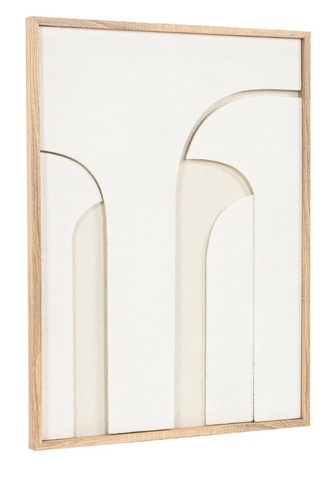 DKD Home Decor Cuadro LED MDF 75x3,8x100 Moderno 3D (Pack de 2)