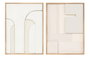 DKD Home Decor Cuadro LED MDF 75x3,8x100 Moderno 3D (Pack de 2)