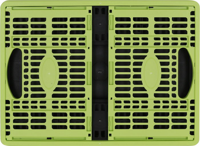 Tontarelli Caja Plegable 32L - 47.5 cm x 35 cm x 23.6 cm Verde/Negro Voila (10 Unidades)