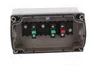 SIEMENS 3SU1.5 Casete de control de 3 botones, rojo/negro/negro