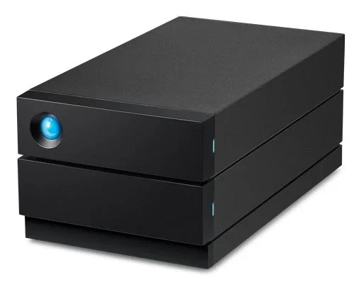 LaCie 2big RAID - Unidad de disco duro múltiple para escritorio, 16 TB, Negro, RAID 0/1/Hot-Swap, USB-C, 7200 RPM, IronWolf Pro, para profesionales y copias de seguridad