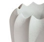 DKD Home Decor Macetero de Fibra de Vidrio Blanco 40x40x51 cm