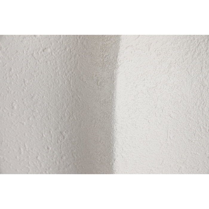 DKD Home Decor Macetero de Fibra de Vidrio Blanco 40x40x51 cm
