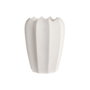DKD Home Decor Macetero de Fibra de Vidrio Blanco 40x40x51 cm