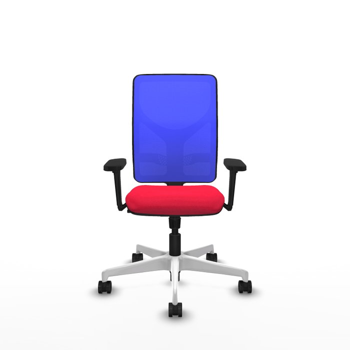 PIQUERAS Y CRESPO Silla de oficina Motilla con mecanismo Sincro, Rojo y Azul PIQUERAS Y CRESPO Silla de oficina Motilla con mecanismo Sincro, Rojo y Azul