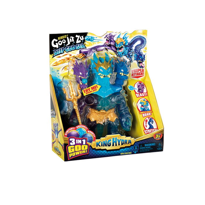 Character Figura King Hydra Goo Jit Zu Co99999 con Luces y Sonido