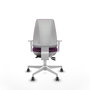 PIQUERAS Y CRESPO Silla de oficina Elche con mecanismo Asincro, Morado