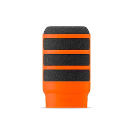 Rode WS14 Filtro Antipop de Lujo para PodMic/PodMic USB, Perfil Bajo, Espuma Alta Densidad, Color Naranja