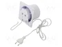 ORNO Ventilador Axial AC 230V 120x120x89mm Blanco