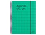 Agenda Escolar (2025-26) Additio Universal Espiral Tapa Pvc S/V 165X215 Con Goma