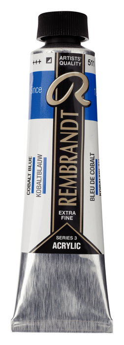 Rembrandt Pintura Acrílica Azul Cobalto 511 Tubo 40 ml Rembrandt Pintura Acrílica Azul Cobalto 511 Tubo 40 ml