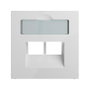 Legrand 765159 SEANO Abdeckung 2x RJ45
