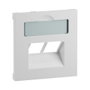 Legrand 765159 SEANO Abdeckung 2x RJ45