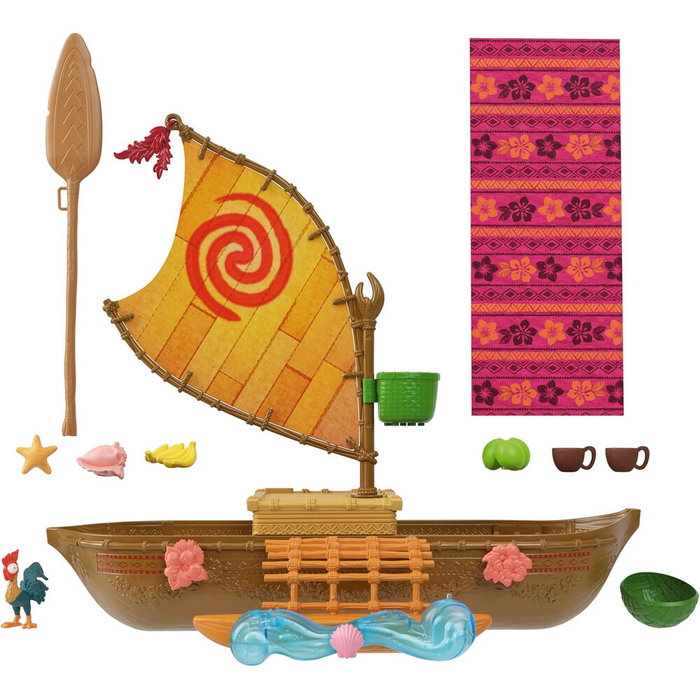 MATTEL Muñeca Vaiana y Canoa Disney Princess MATTEL Muñeca Vaiana y Canoa Disney Princess