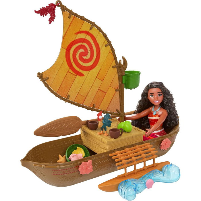 MATTEL Muñeca Vaiana y Canoa Disney Princess MATTEL Muñeca Vaiana y Canoa Disney Princess