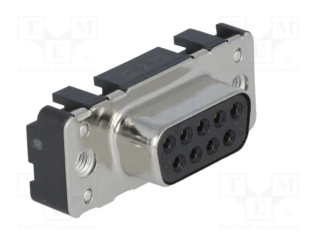 HARTING Conector D-Sub Hembra de 9 Pines Recto HARTING Conector D-Sub Hembra de 9 Pines Recto
