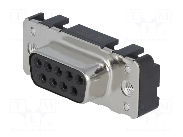 HARTING Conector D-Sub Hembra de 9 Pines Recto HARTING Conector D-Sub Hembra de 9 Pines Recto