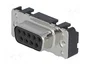 HARTING Conector D-Sub Hembra de 9 Pines Recto