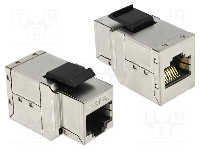 DeLOCK 86166 Módulo Keystone RJ45 Cat.6A Plata DeLOCK 86166 Módulo Keystone RJ45 Cat.6A Plata