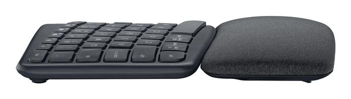 Logitech ERGO K860 Teclado Ergonómico Dividido Inalámbrico para Empresas - Diseño Curvo, Reposo de Muñecas, Compatible con Windows y Mac