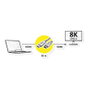 VALUE Cable HDMI Ultra 8K Optico Activo, 50 Metros, Negro, 14.99.3487, 3D, HDR, HDMI 2.0, 7680x4320 a 60Hz