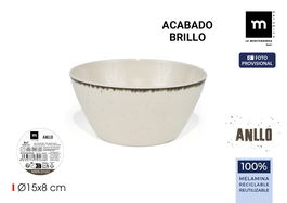 La Mediterranea Bol Mel. Brillo Anllo 15 cm x 8 cm (24 Unidades)