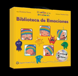 GATO DE HOJALATA, Biblioteca de Emociones (Maletín + 5 Libros)