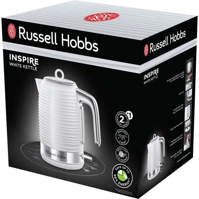 Russell Hobbs Hervidor Inspire 1,7L Blanco Russell Hobbs Hervidor Inspire 1,7L Blanco