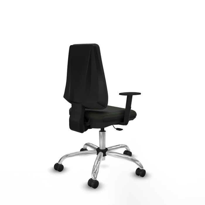 PIQUERAS Y CRESPO Silla de oficina Elche con mecanismo Contacto permanente básico y brazos 1D en Negro PIQUERAS Y CRESPO Silla de oficina Elche con mecanismo Contacto permanente básico y brazos 1D en Negro